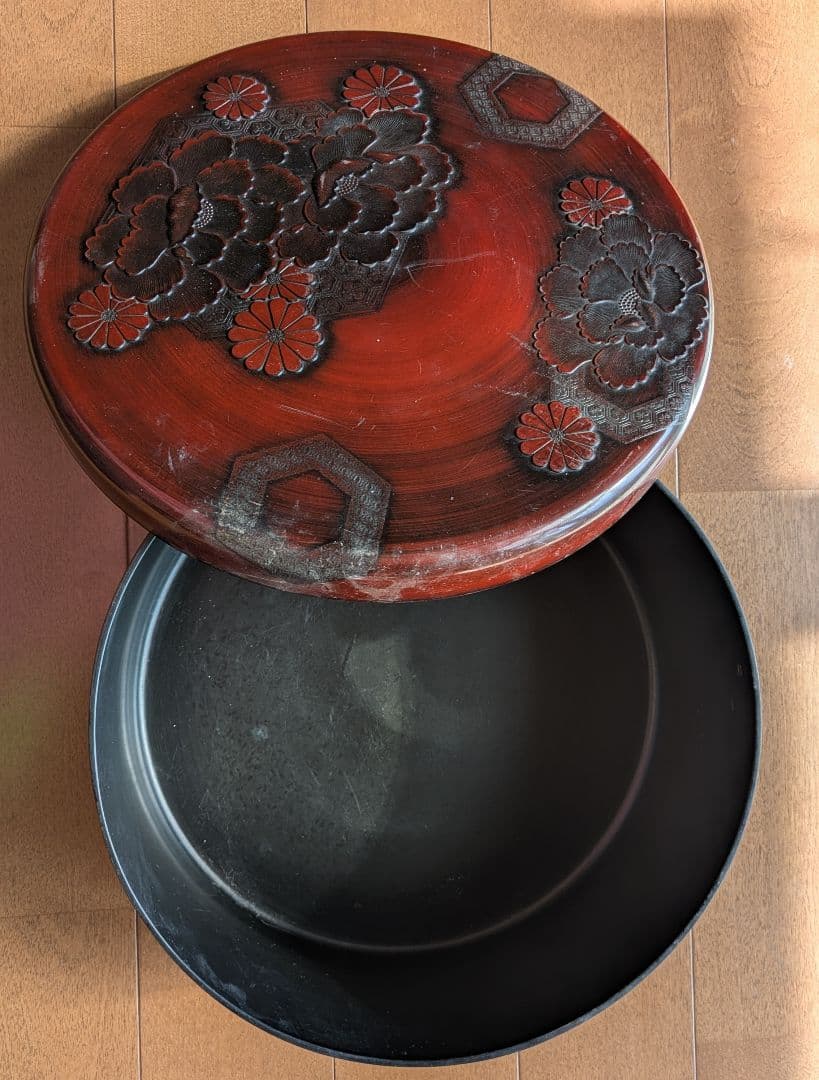 ★茶びつ 菊亀甲柄（縁起のいい格式高い柄）の組み合わせ