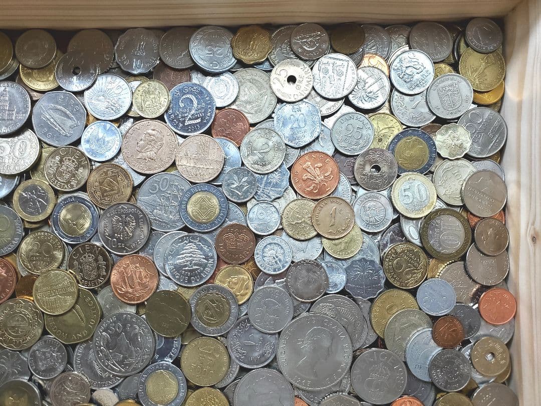 古銭　外国　　海外　外貨　旧硬貨　近代貨幣　まとめ　ヨーロッパ　銅貨　銭