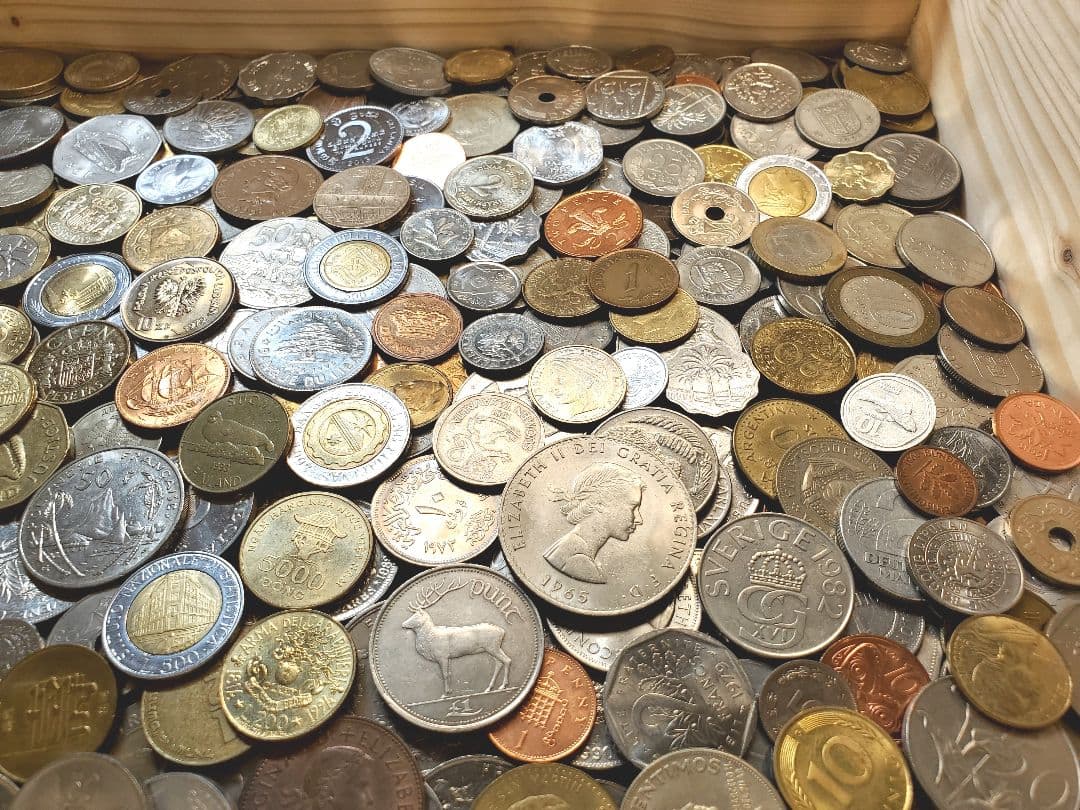 古銭　外国　　海外　外貨　旧硬貨　近代貨幣　まとめ　ヨーロッパ　銅貨　銭