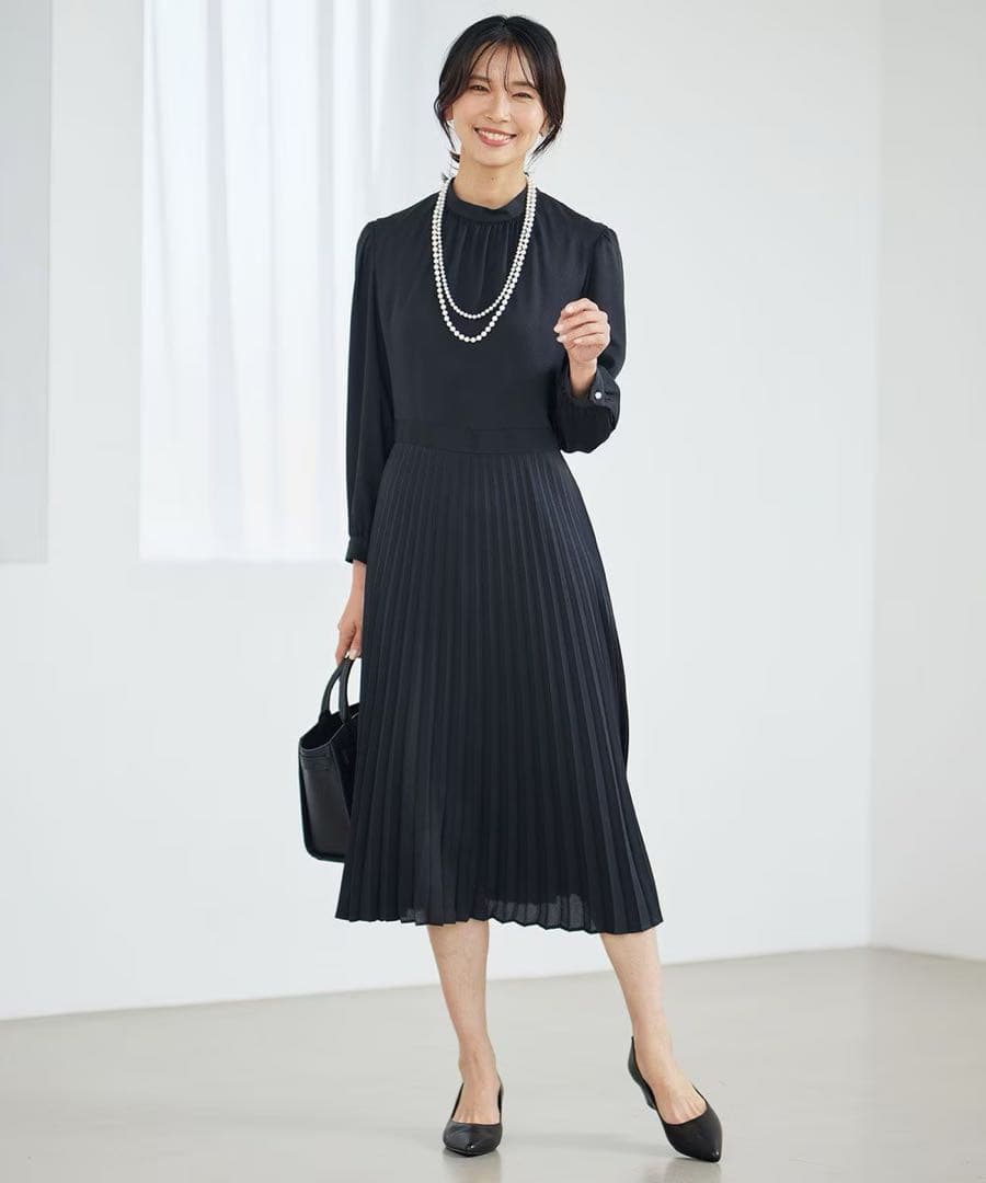 ☆新品タグ付き☆ 現行品！【23区】クリスタルアムンゼンワンピース　卒業式入学式