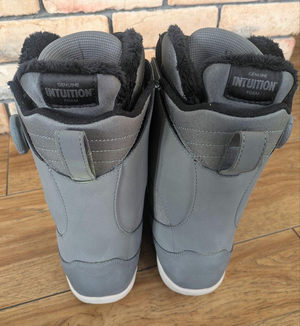 美品 RIDE HERA ヘラ 25.0cm Wボア グレー スノボブーツ　高級