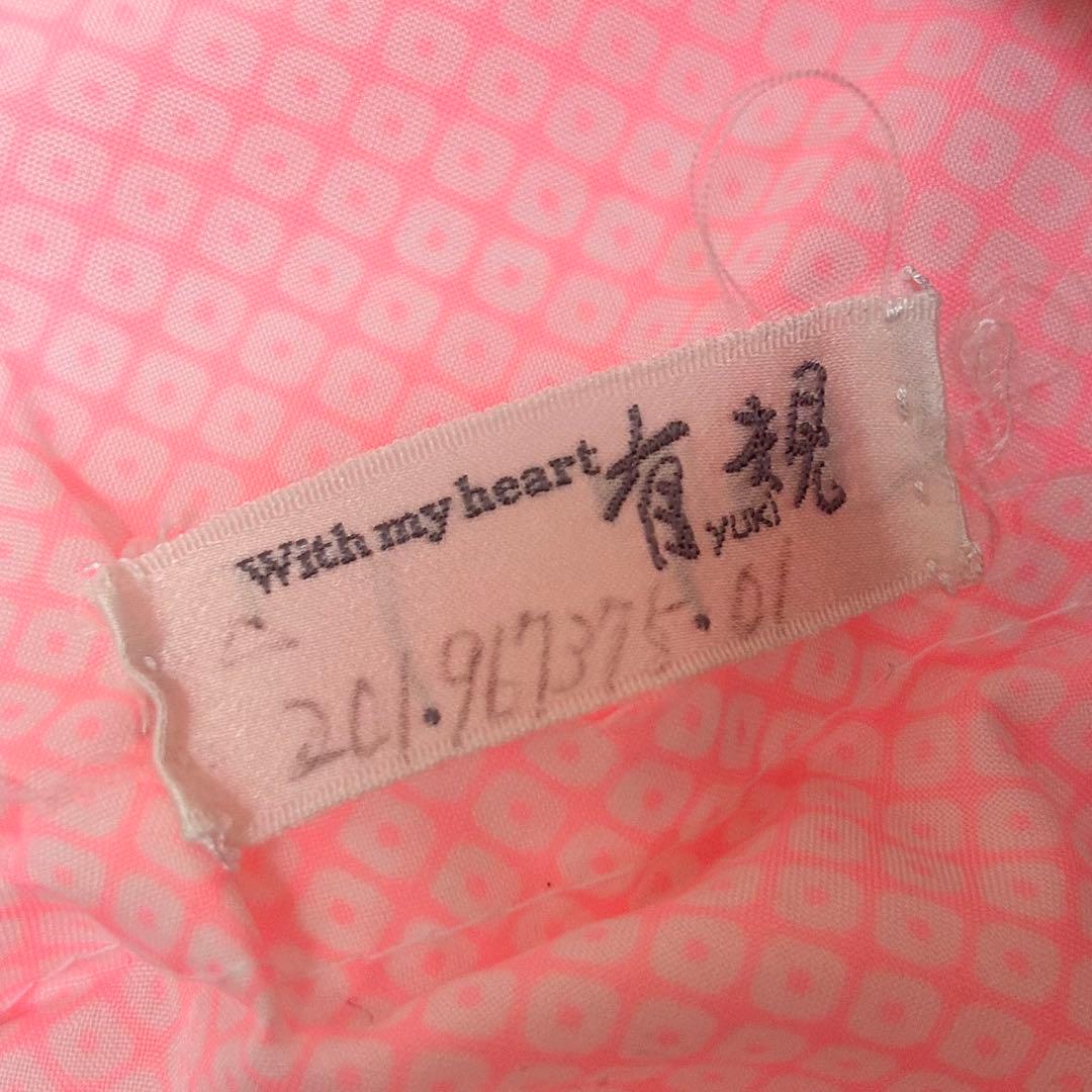 着物　七五三　7歳　女の子　13点　フルセット　赤色　御所車　四季草花　金彩