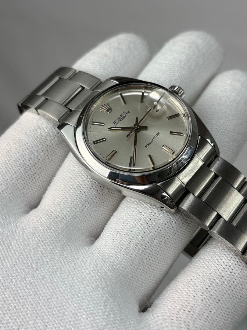 【OH済】美品 ROLEX ロレックスRef.6694 オイスターデイト 手巻