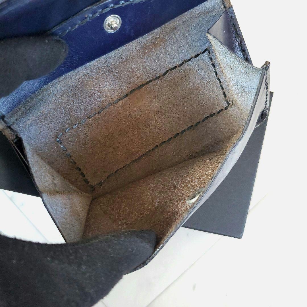 美品 サムライクラフト 折り財布 B-10 クロコダイル リザード ショルダー