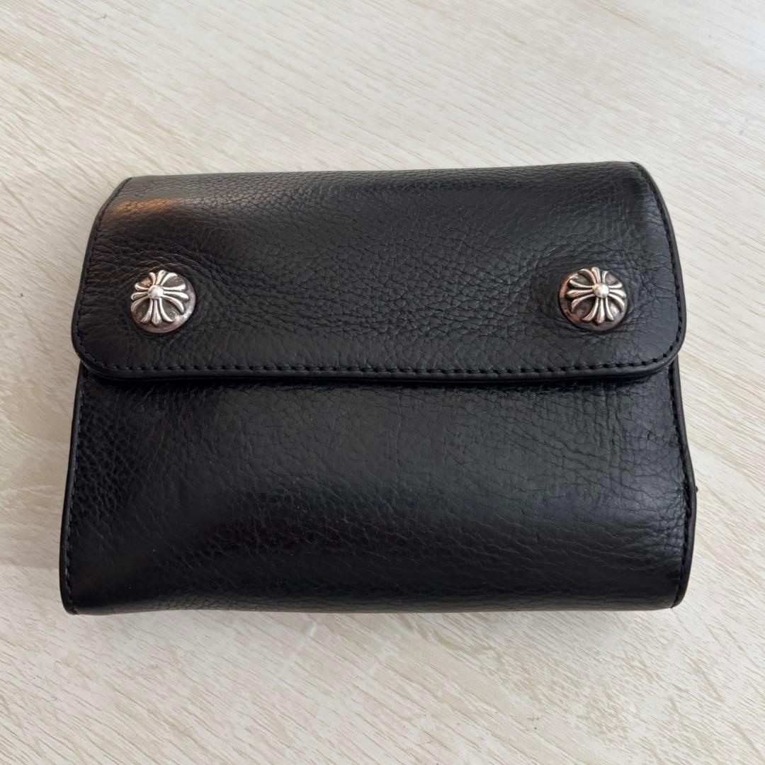 Chrome Hearts 二つ折り財布 wave mini wallet