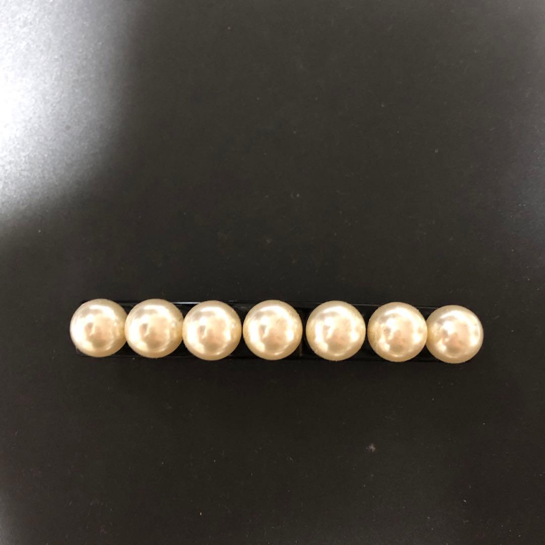 新品ALEXANDRE DE PARIS パールヘアバレッタ