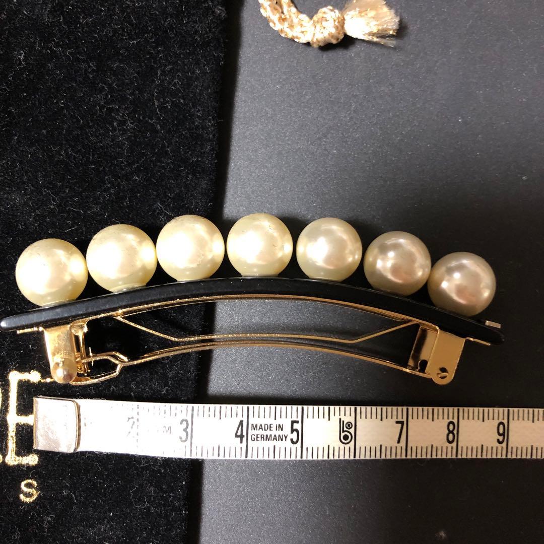 新品ALEXANDRE DE PARIS パールヘアバレッタ