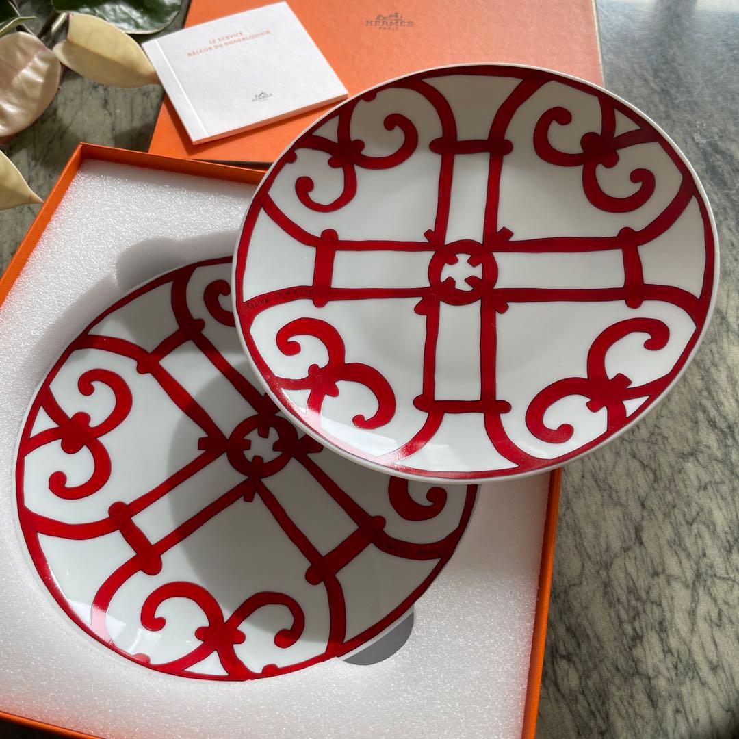 HERMES Guadalquivir  ガダルキヴィール 17cm ペアセット