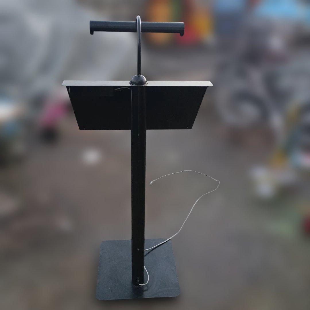 5734）メニュースタンド　LED照明付き　店頭ディスプレイ