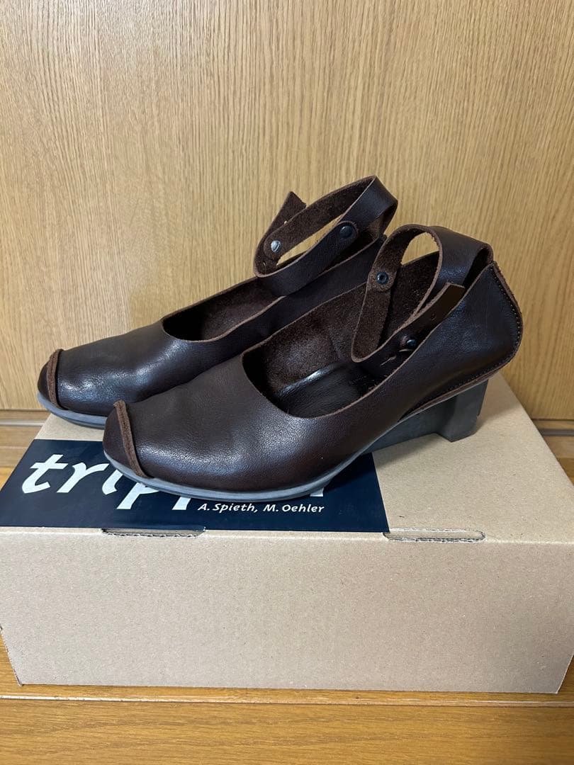 trippen トリッペンPumps espresso レザー靴