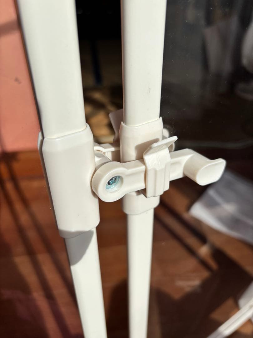 ペットゲート 猫用 アクリル版ホワイト 約200cm