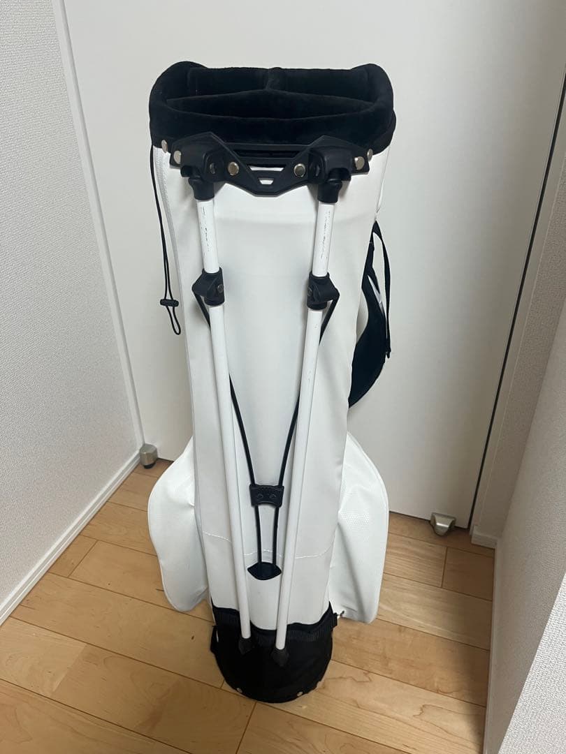 MNMLゴルフ キャディバッグ スタンドバッグ ホワイト