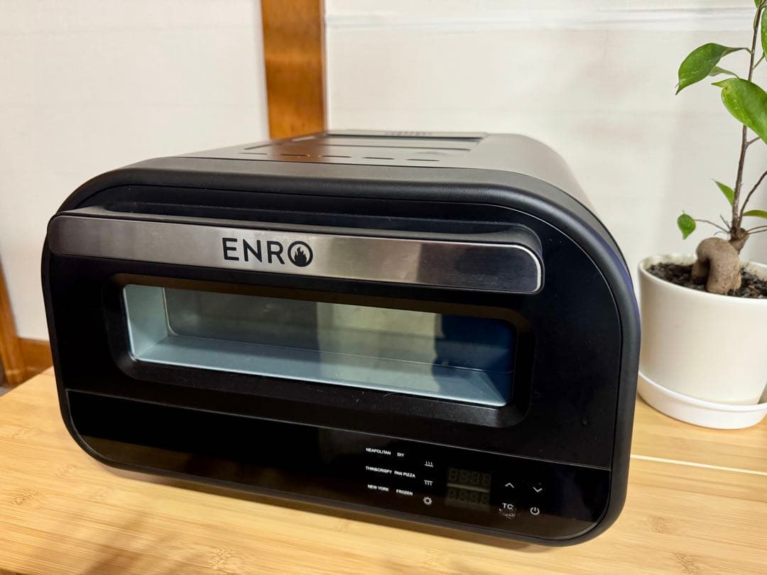 【新品ストーン おまけ2点付】enro 電気式 窯焼名人 ピザ窯