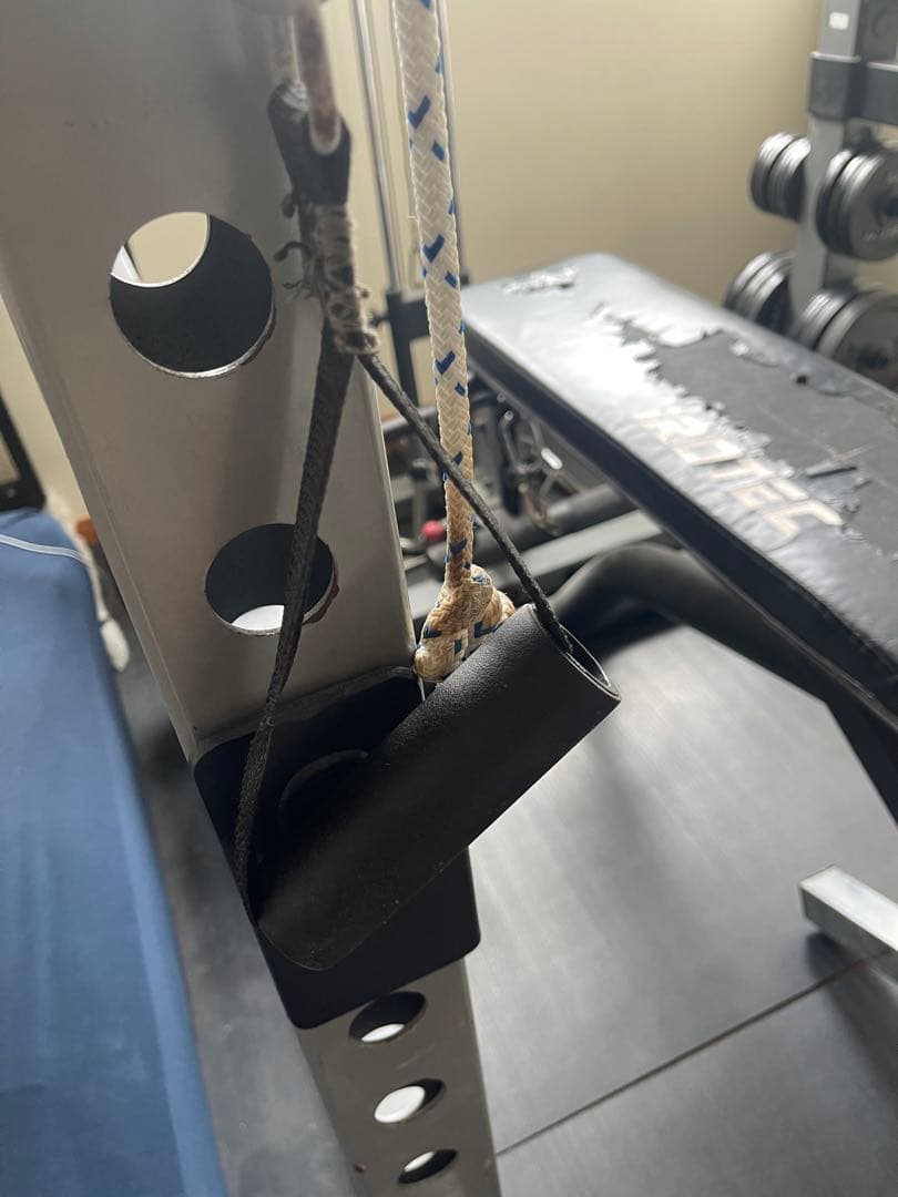 パワーラックHPMラットオプションセット/バーベル&プレート100kgセット