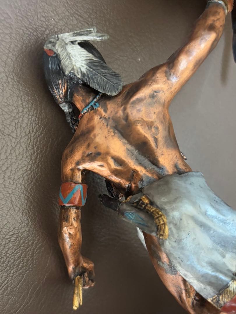 REGENDS USA製 1991年インディアンと鷹　銅合金 限定品ヴィンテージ