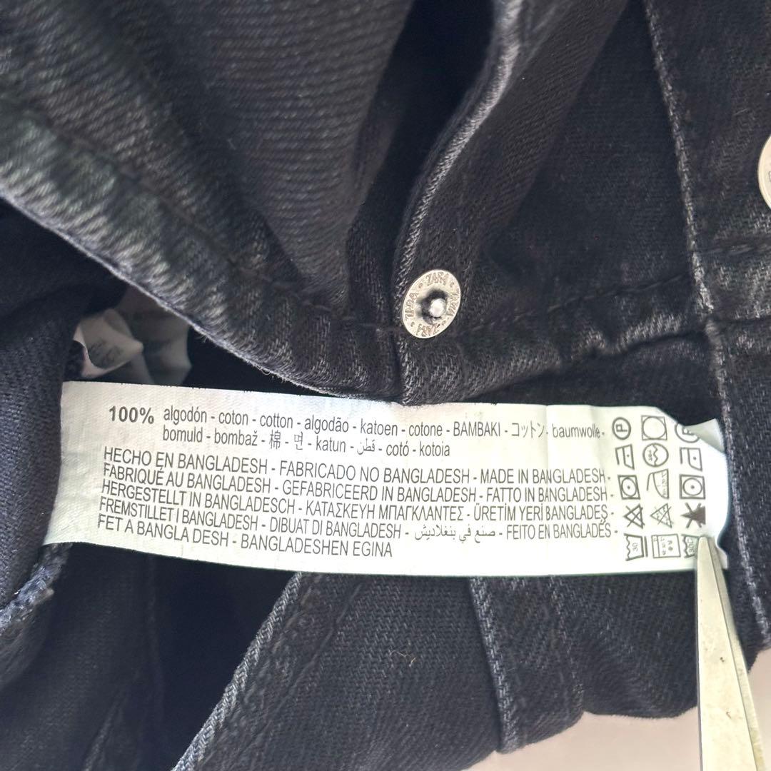 【未使用タグ付き】ザラ フルレングス カットオフ TRFデニム ジャンプスーツ