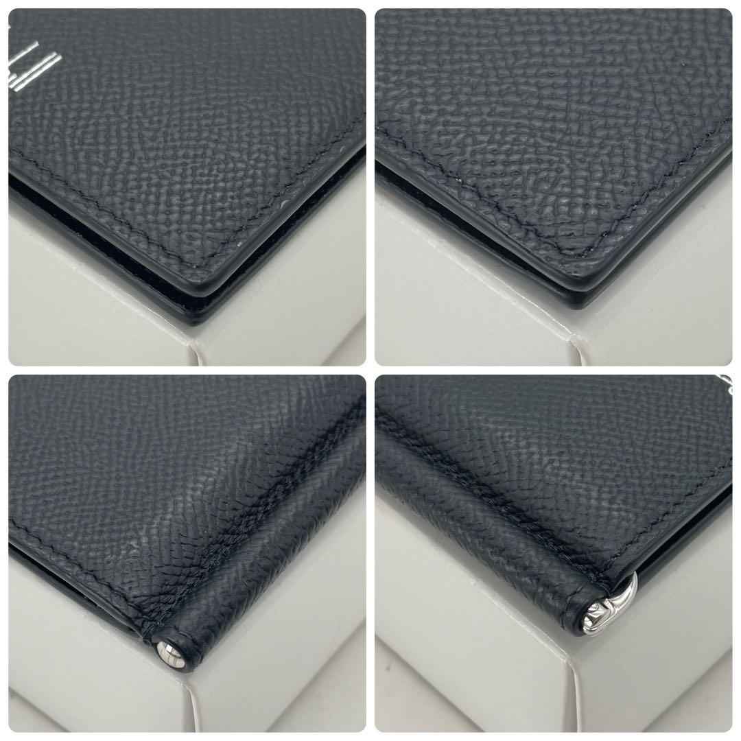 ダンヒル　DUNHILL マネークリップ　お札入れ　折り財布