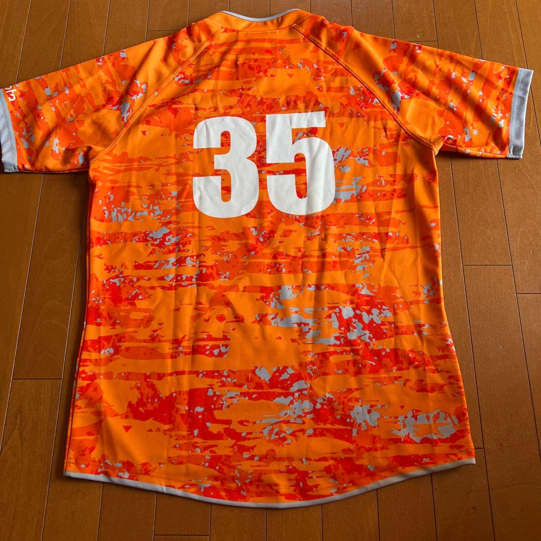 クボタスピアーズ#35 ラピース選手着用　練習着