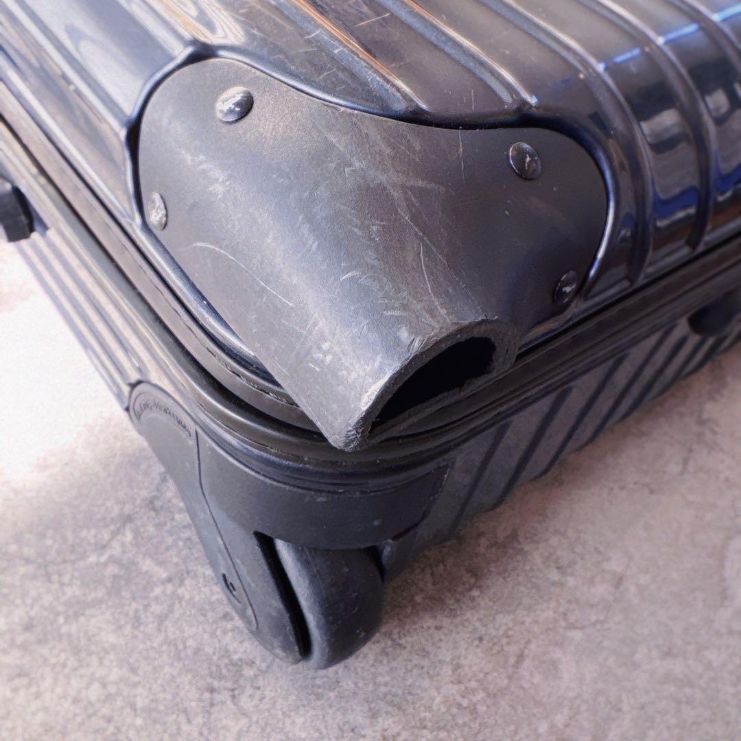 RIMOWA SALSA リモワサル2輪 キャリーケース ヒビ補修済