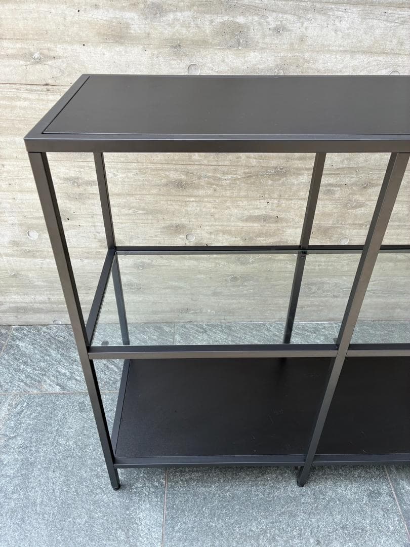 【引取歓迎】IKEA シェルフユニット VITTSJÖ ヴィットショー