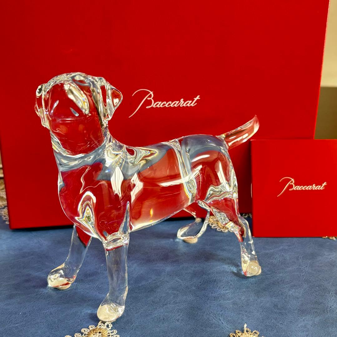 Baccarat バカラ ラブラドール　置物