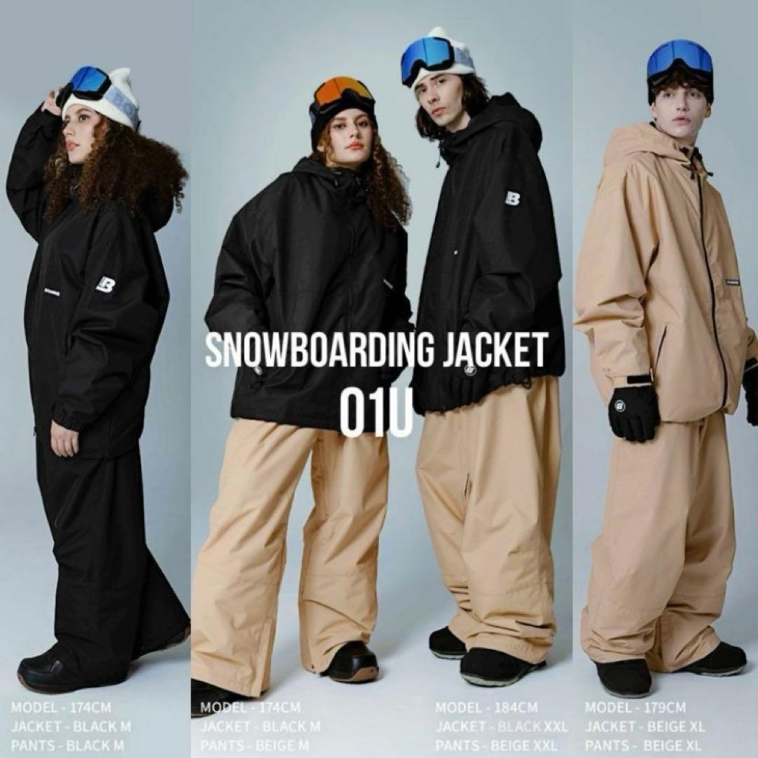 【タグ付き・試着のみ】スノーボードウェア 上下セット ゆうちゃみアンバサダー