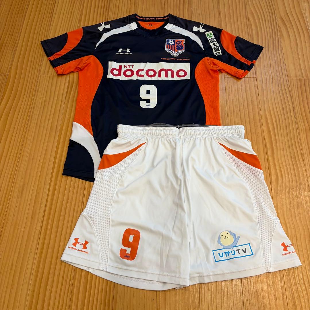 大宮アルディージャ　実使用トレーニングマッチユニフォームセット