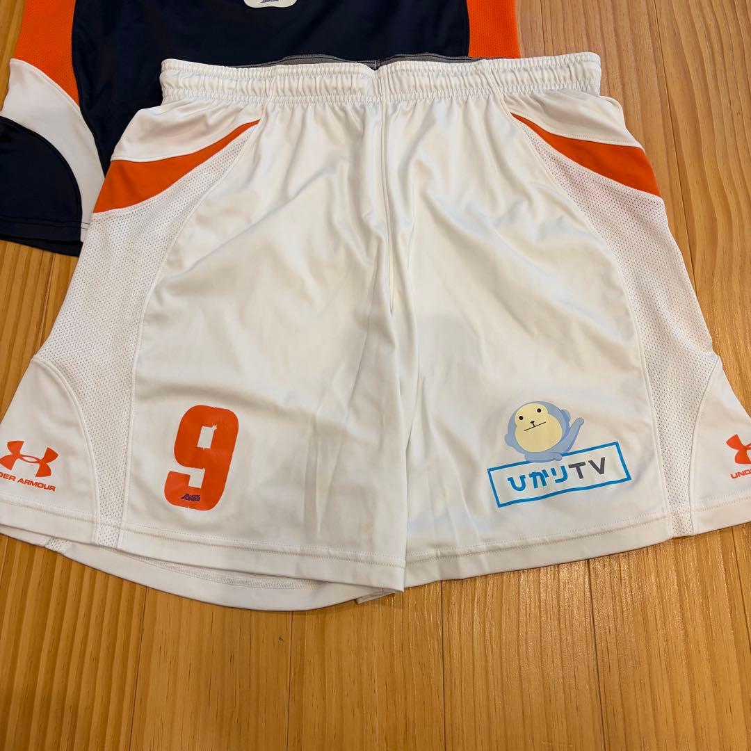 大宮アルディージャ　実使用トレーニングマッチユニフォームセット