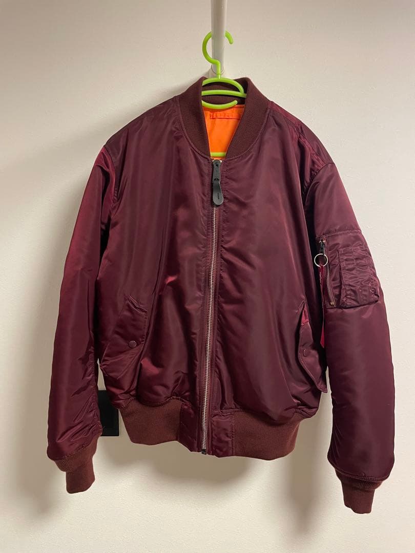 ALPHA MA-1 フライトジャケット マルーン