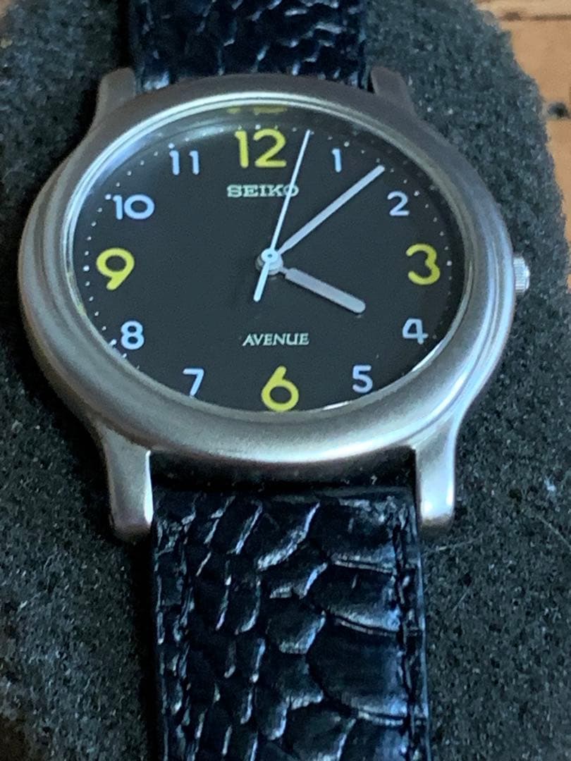 SEIKO AVENUE N701-7090 ブラックヴィンテージ1993年