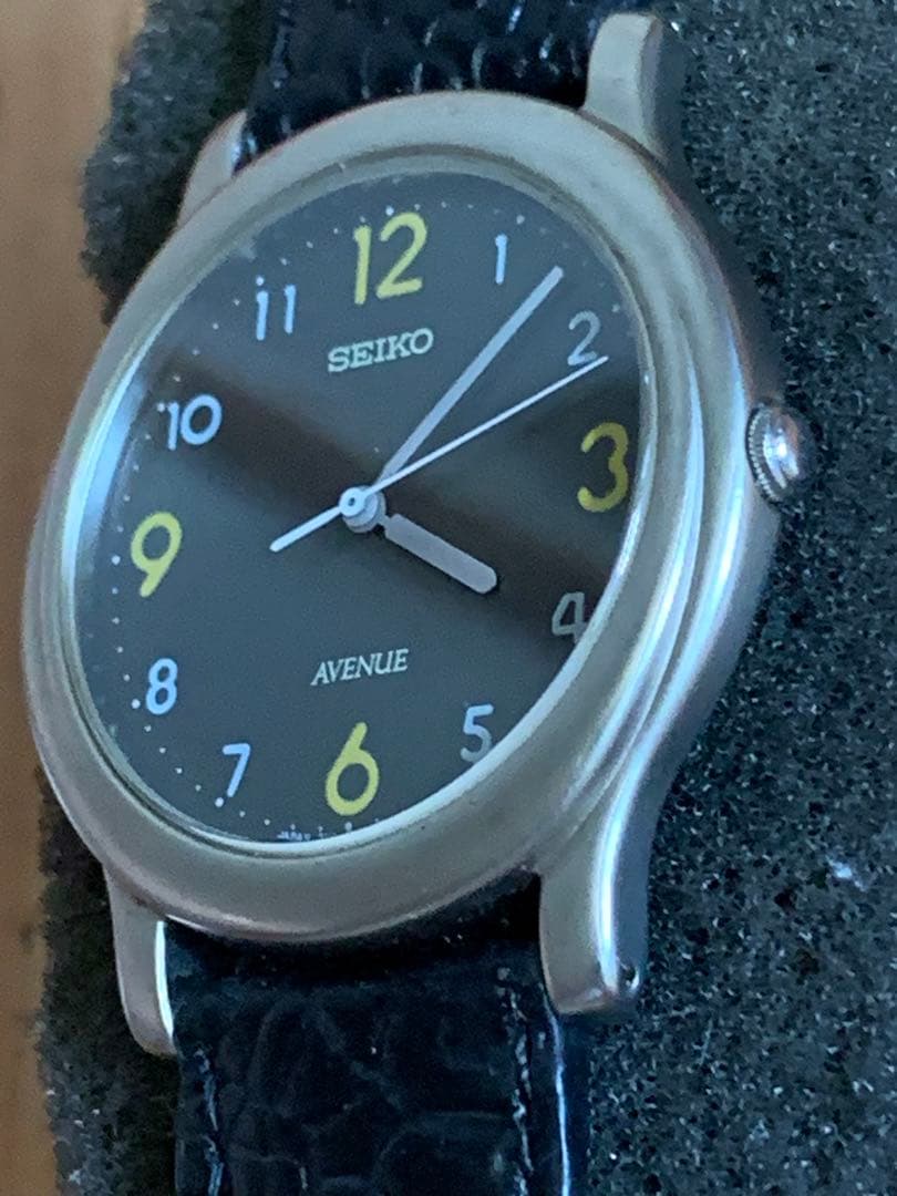 SEIKO AVENUE N701-7090 ブラックヴィンテージ1993年
