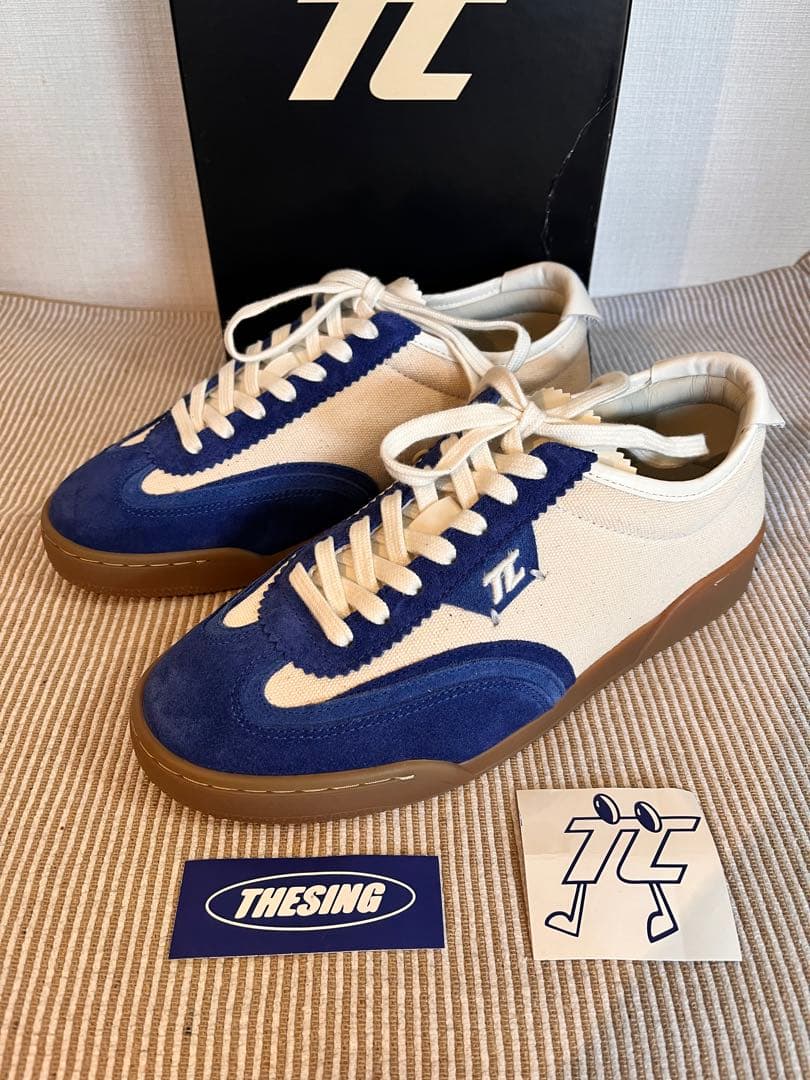 ※未使用※【THESING】キャンバススエードスニーカー サイズ