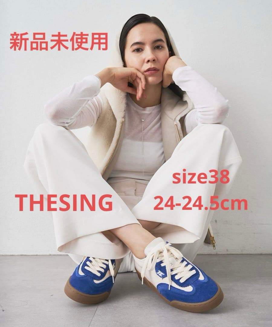 ※未使用※【THESING】キャンバススエードスニーカー サイズ