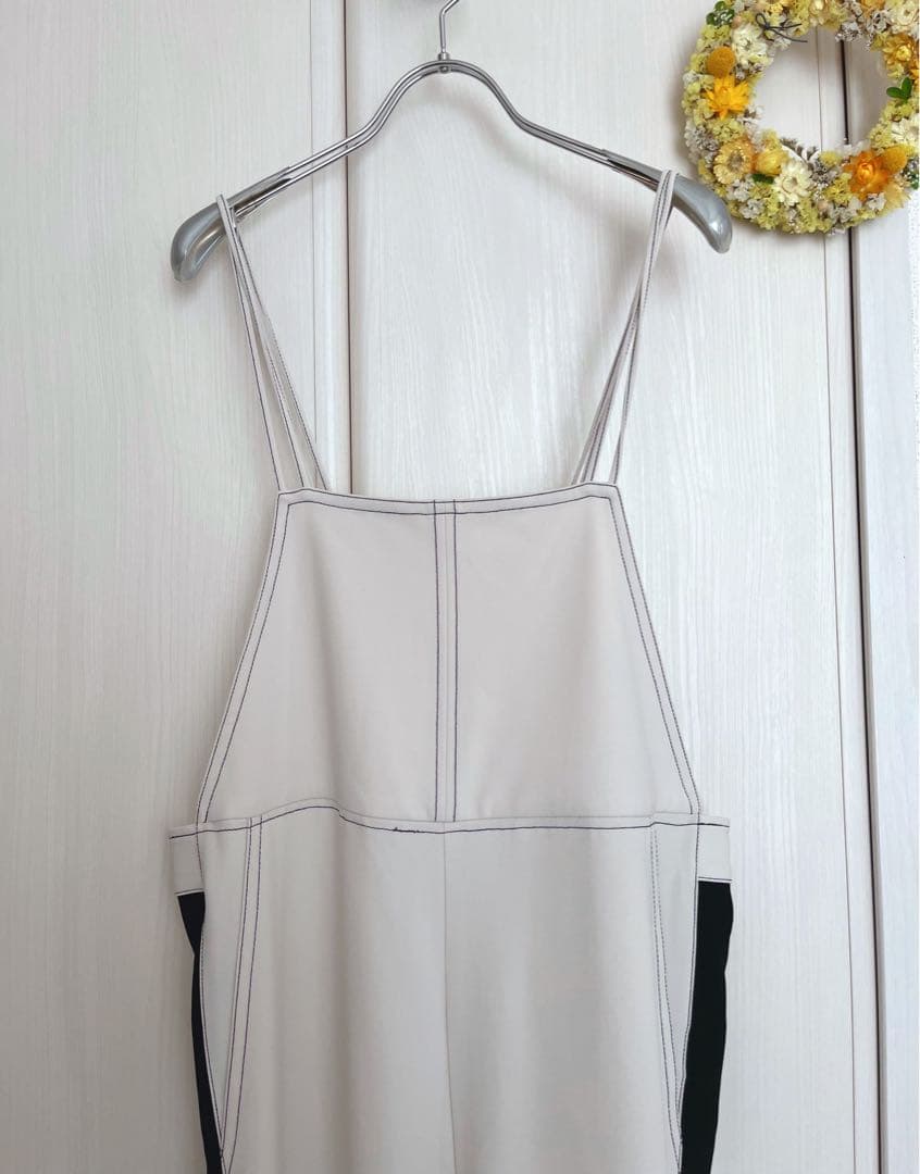 ももGRACE CONTINENTAL大人配色サロペット ワイドシルエット