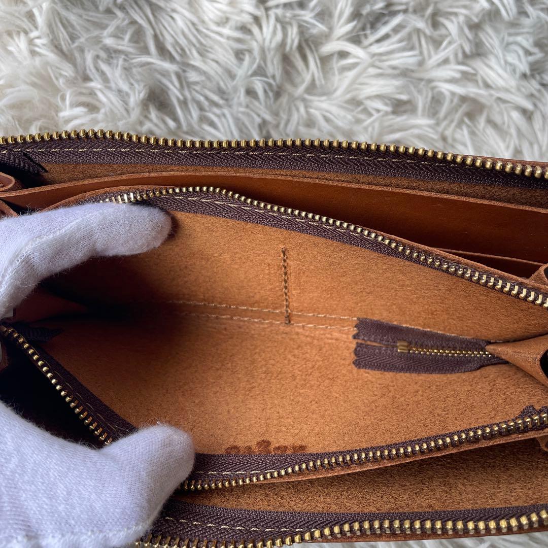 【極美品】オルガン Lジップ 長財布