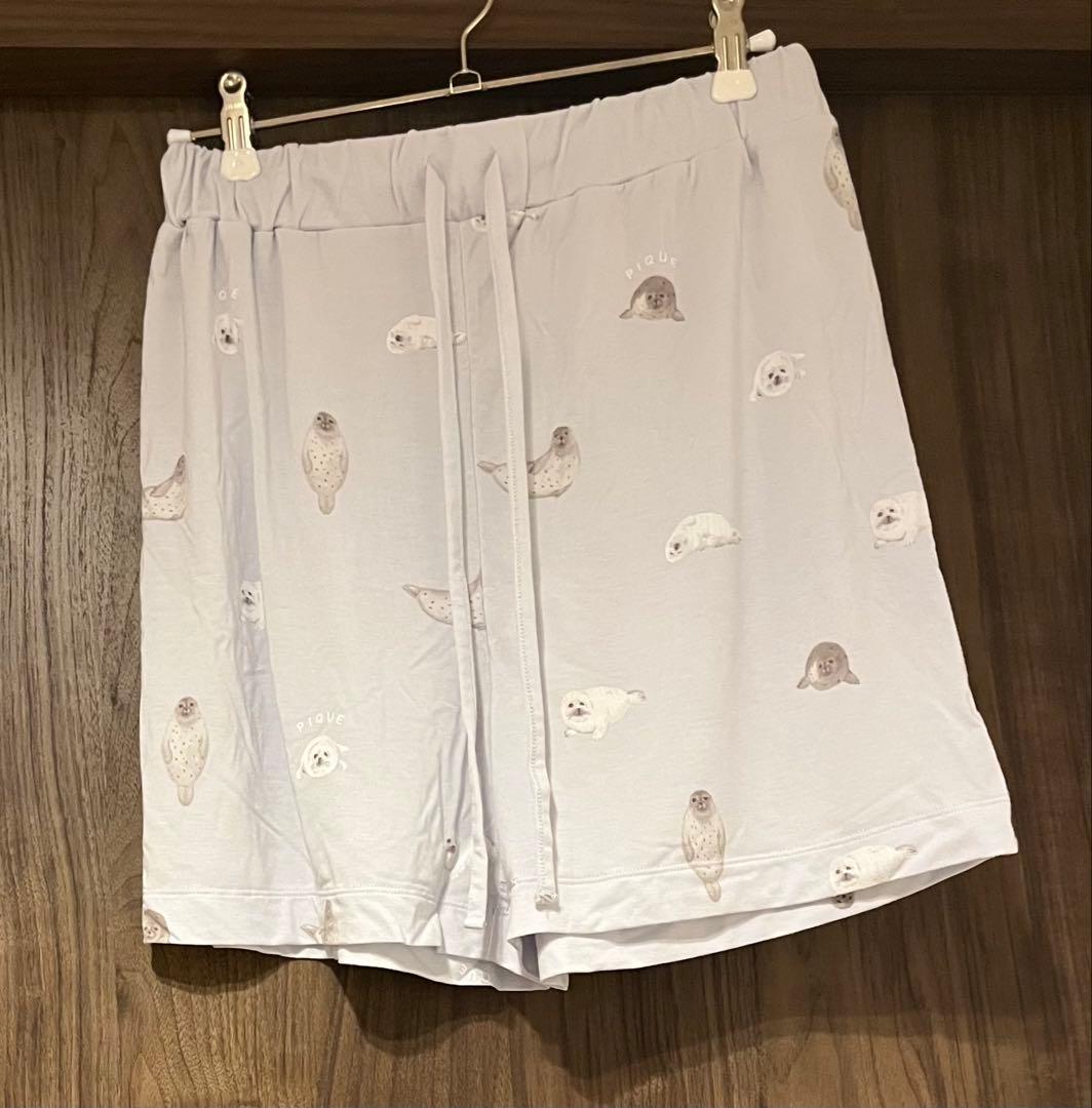 gelato pique あざらし柄　Tシャツ　ショートパンツ　セット