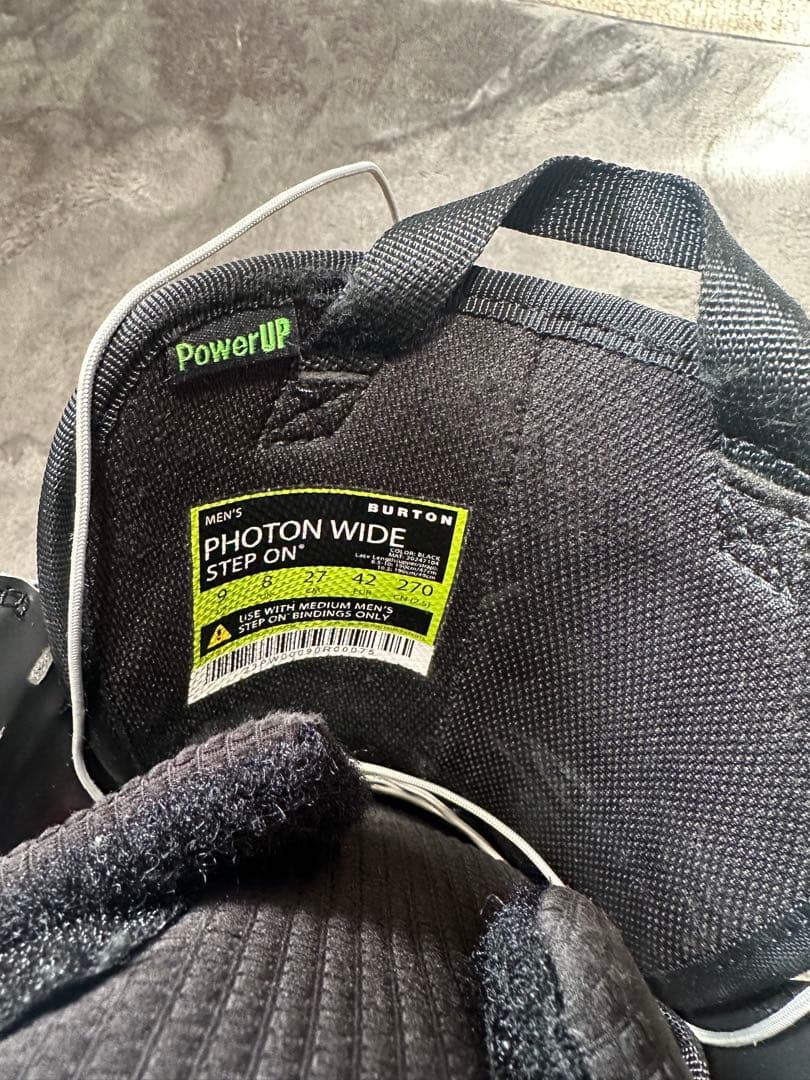 burton バートン　ステップオンブーツPHOTON WIDE 27センチ美品