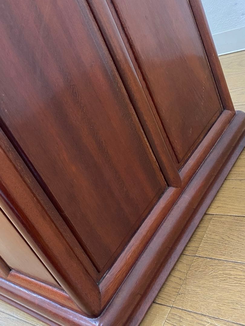 木製 唐木 花梨 チェスト 引き出し タンス インテリア 6杯