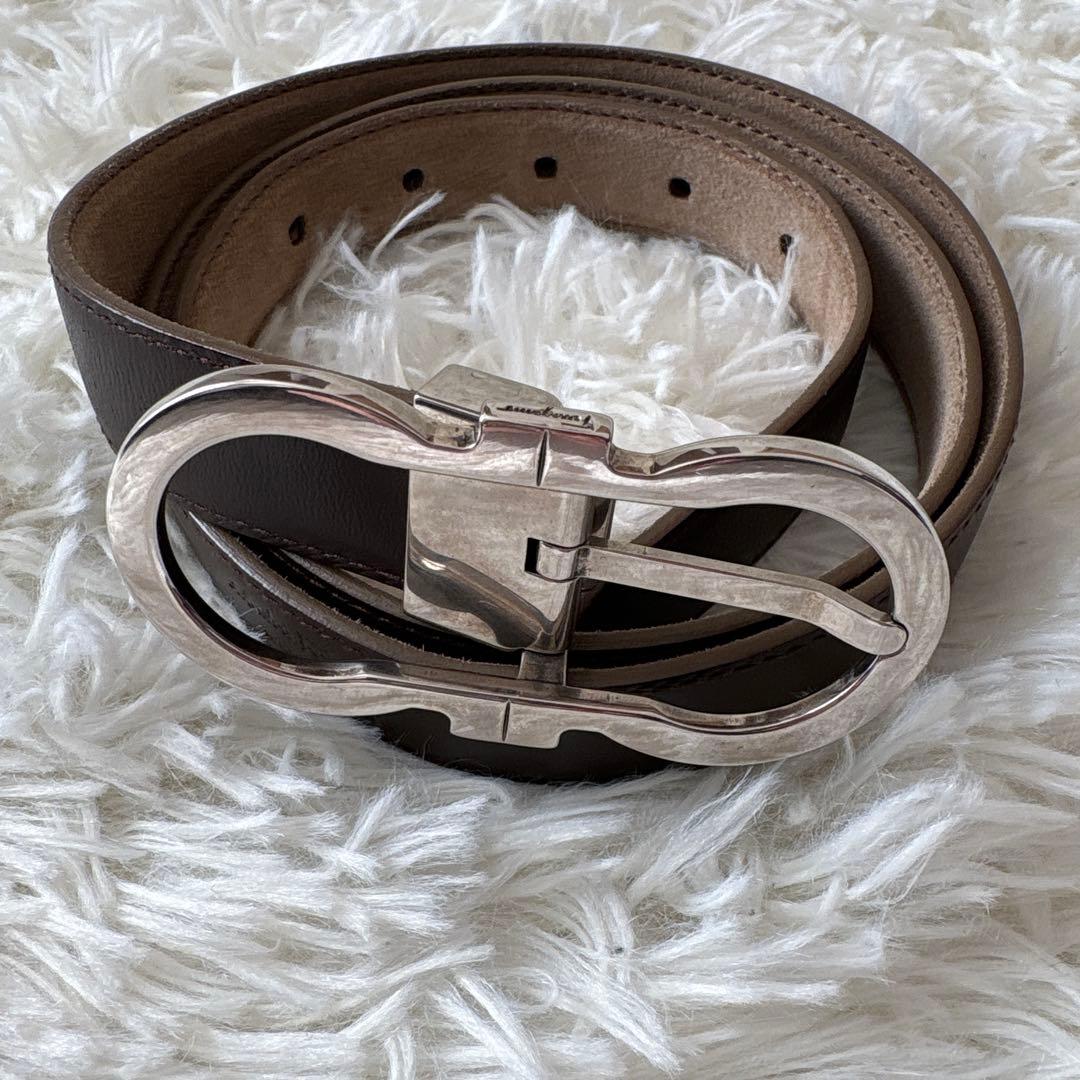 サルヴァトーレフェラガモ FERRAGAMO ダブルガンチーニ　ベルト