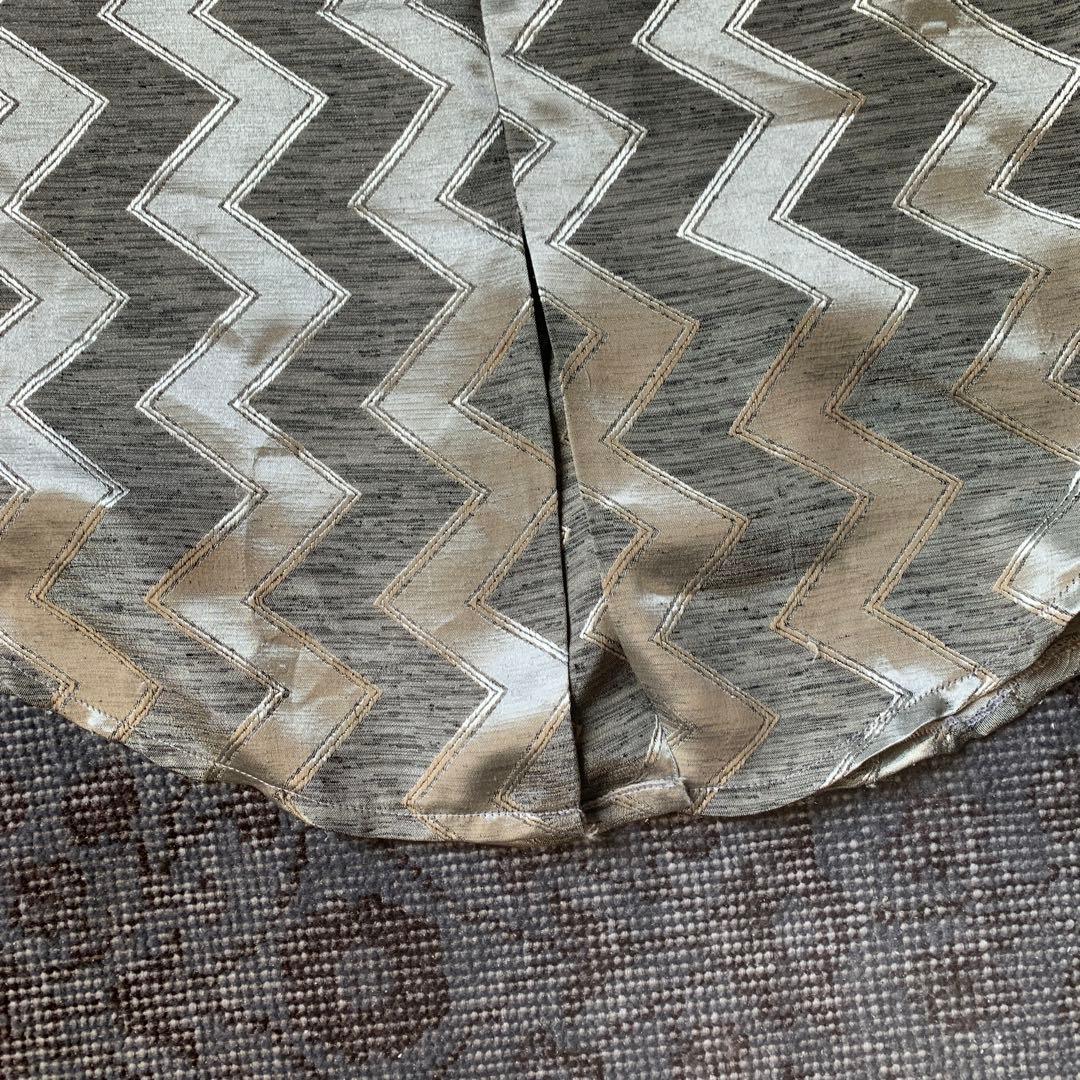 希少 90s 稲妻 総柄シャツ サーマル 2点セット