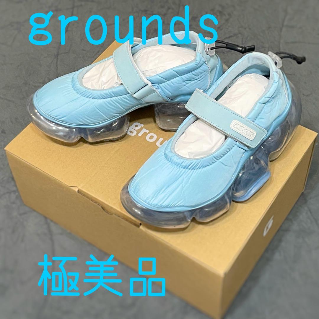 は*は様 grounds スニーカー　メリージェーン　ストラップ　極美品 ミキオ