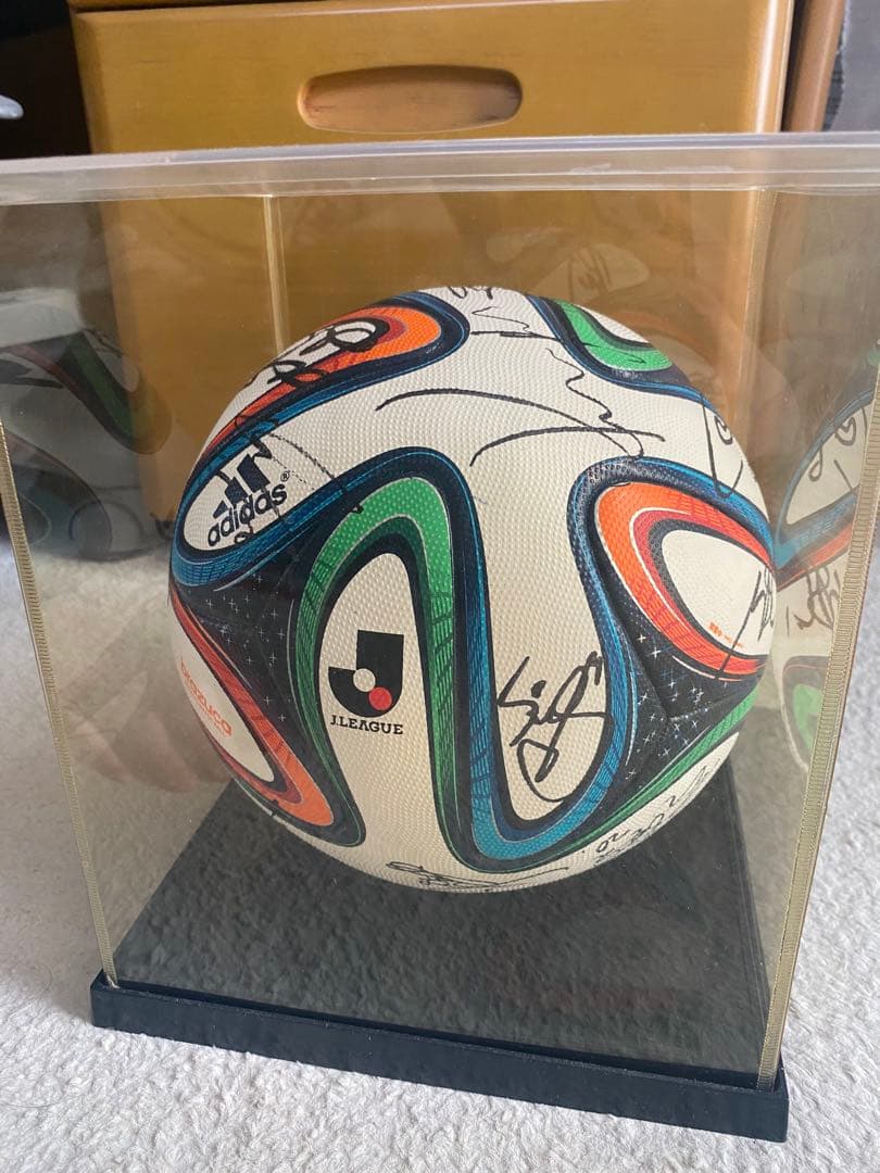 ダ*認様 ジェフ千葉　2014シーズン　全選手サイン入り　ボール