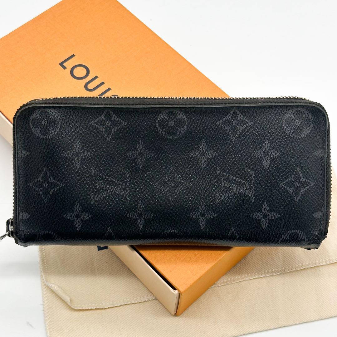 ルイヴィトン ジッピーウォレット ヴェルティカル エクリプス モノグラム 長財布