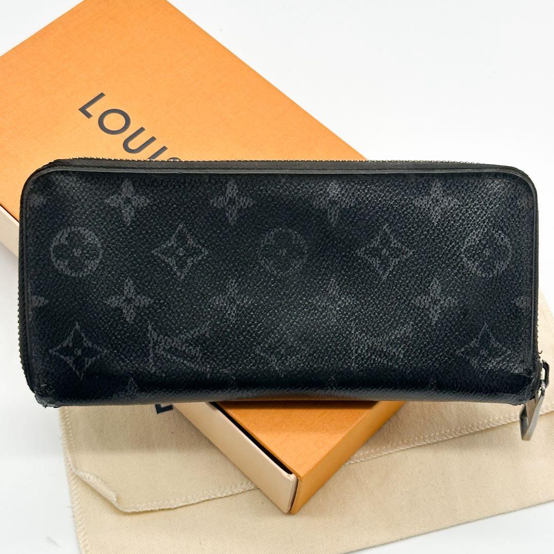 ルイヴィトン ジッピーウォレット ヴェルティカル エクリプス モノグラム 長財布