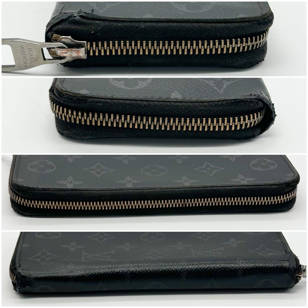 ルイヴィトン ジッピーウォレット ヴェルティカル エクリプス モノグラム 長財布