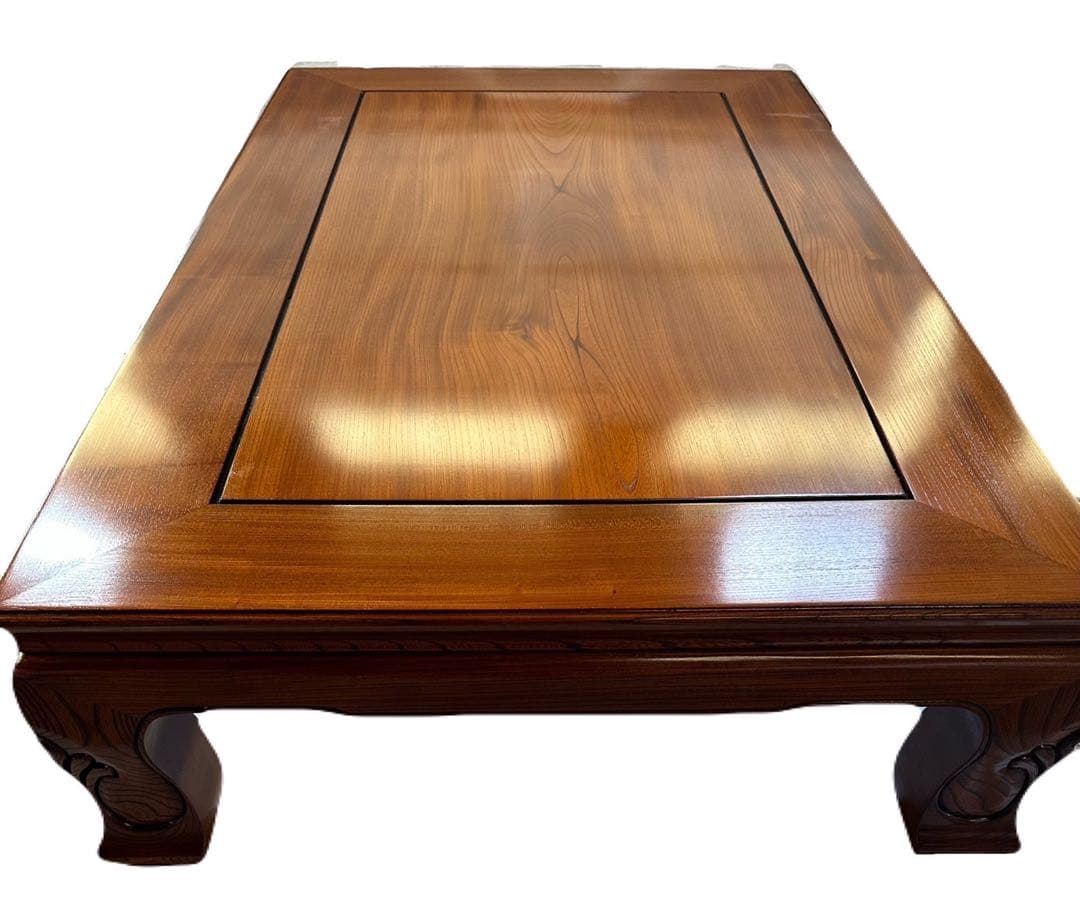 (美品)木製座卓 ブラウン　和風　レトロ