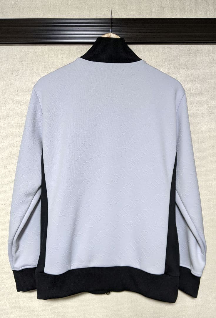 【Psycho Bunny】総柄トラックジャケット/ブルゾン/ロゴ/日本製/美品