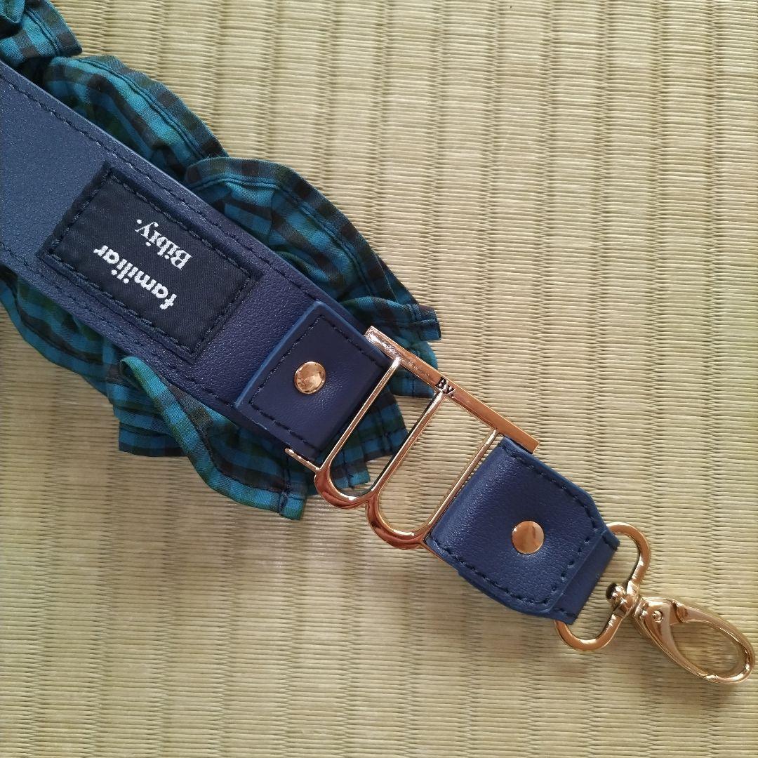 y＊＊　ファミリア　　ハンド　ストラップ　familiar　Bibiy