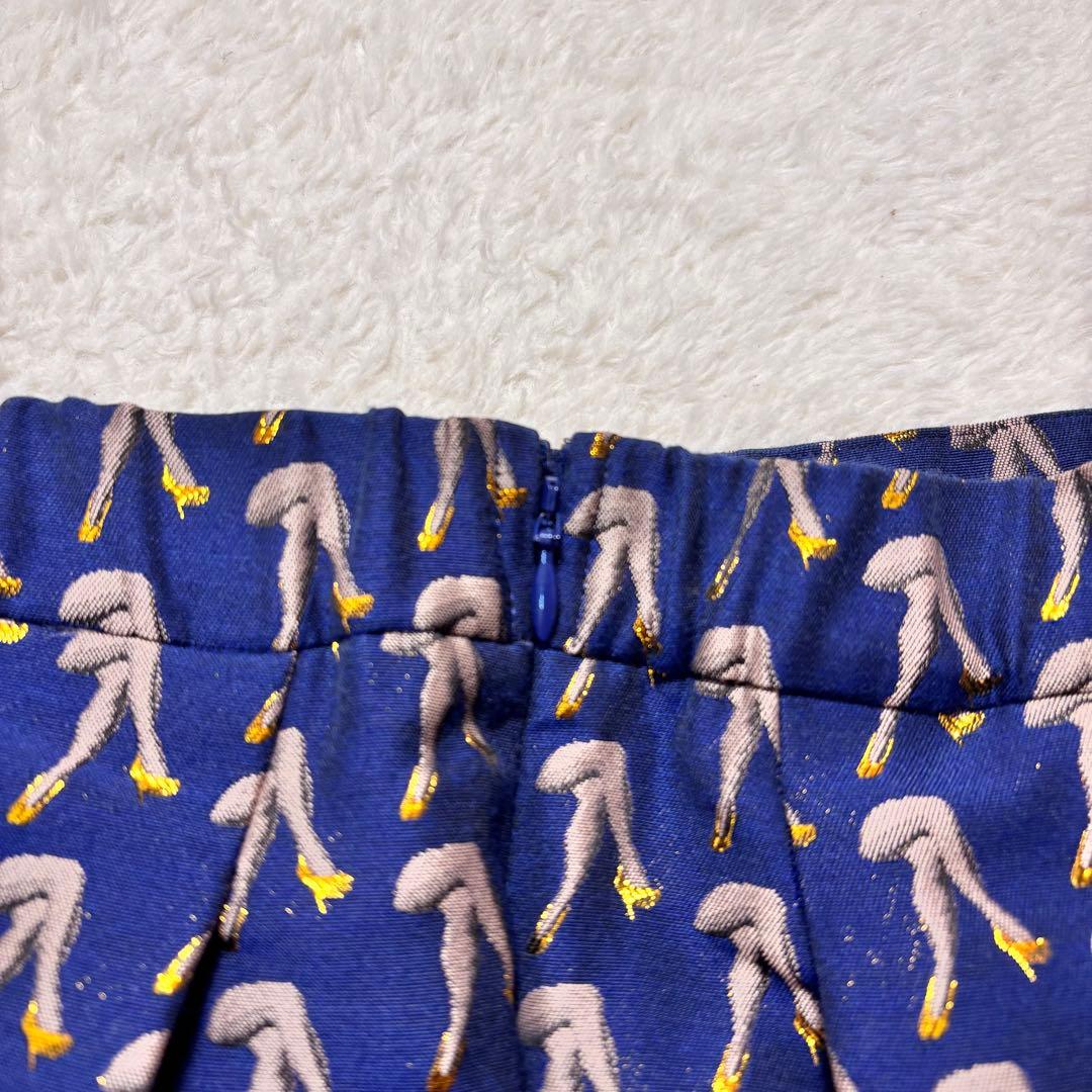 完売品　GRACECONTINENTAL ヒール柄　ジャガード　ロングスカート