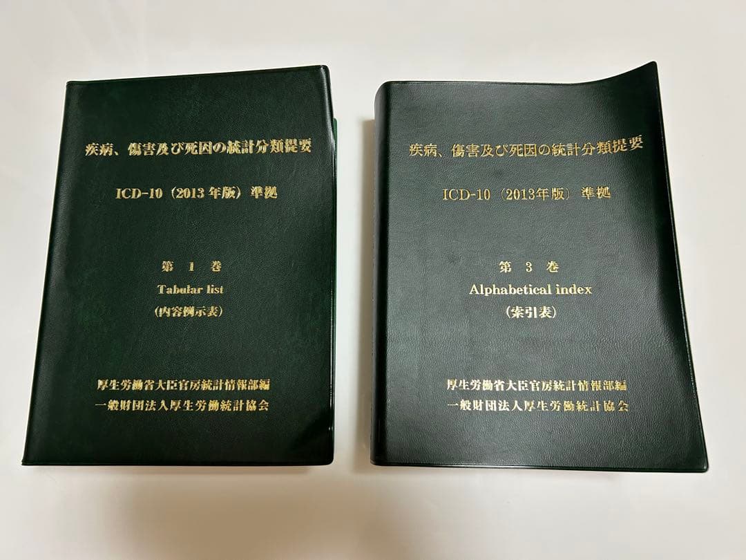 ICD-10 (2013年版) 1、3巻セット
